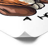 Poster Propriété de quelqu'un Basset Hound (Coin)