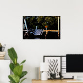 Poster Propriété privée Cale nautique nautique (Bureau à domicile)