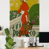 Poster Prosecco, Livraison à domicile (Bureau à domicile)