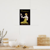 Poster Prosecco, vintage couple, add text, (Cuisine)