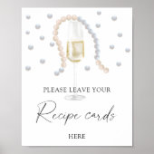 Poster Prosecco - Votre carte de recettes ici (Devant)