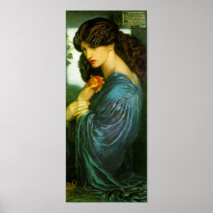 Poster Proserpine de Dante Gabriel Rossetti