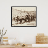 Poster Prospectors with Gold Fever SD 1889 (Cuisine)