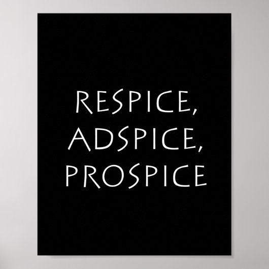 Poster Prospice de la réponse (Devant)