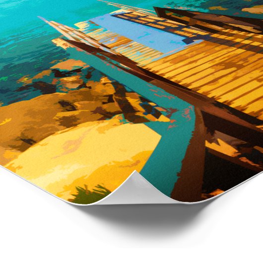 Poster Protaras chypre - Chypre orientale (Coin)