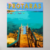Poster Protaras chypre - Chypre orientale (Devant)