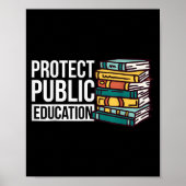 Poster Protect Public Education  (Devant)