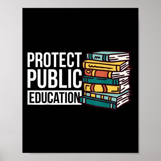 Poster Protect Public Education  (Devant)