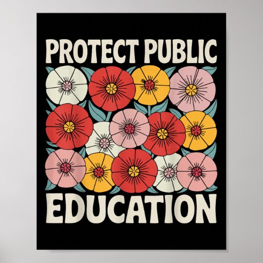 Poster Protect Public Education  (Devant)
