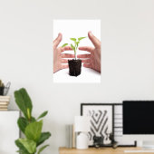 Poster Protection de l'environnement (Bureau à domicile)