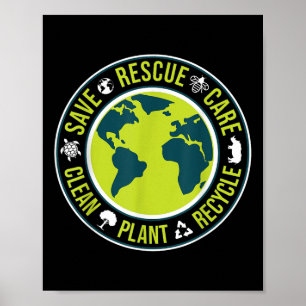Poster Protection de l'environnement, Conservation de la
