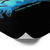 Poster Protection De l'environnement contre le crabe, pro (Coin)