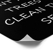 Poster Protection De l'environnement des femmes - Aider (Coin)