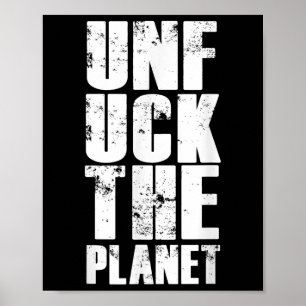 Poster Protection de l'environnement Nature Planète Envir