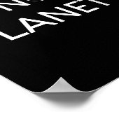 Poster Protection de l'environnement sans planète B (Coin)