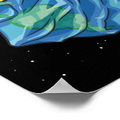 Poster Protection de l'environnement, Stop à la pollution (Coin)