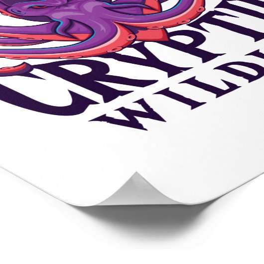 Poster Protéger la cryptozoologie de la faune cryptée (Coin)