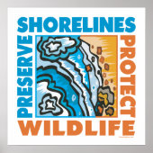 Poster . Protéger le littoral (Devant)