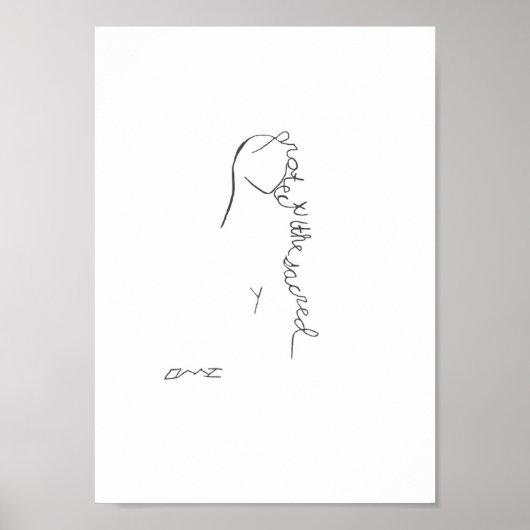 Poster Protéger Le Sacré (Devant)