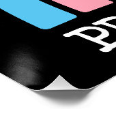 Poster Protéger les enfants trans (Coin)