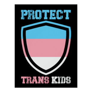 Poster Protéger les enfants trans