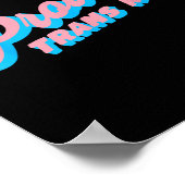 Poster Protéger les enfants trans Lgbt Pride Queer (Coin)