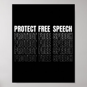 Poster Protéger les hommes et les femmes de la parole