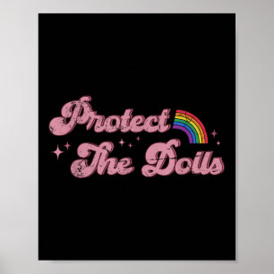 Poster Protéger les poupées, Égalité des sexes, Droits de