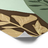 Poster Protéger notre planète - Nature et durabilité dess (Coin)