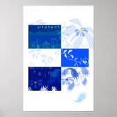 Poster Protégez nos forêts tropicales ! (Devant)