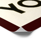 Poster Protégez vos parcs (Coin)