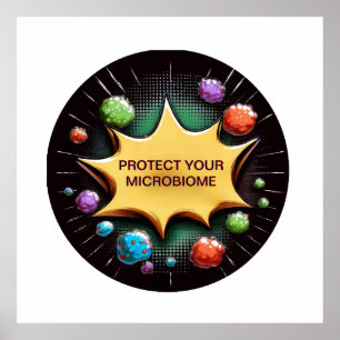 Poster Protégez Vos Probiotiques Microbiomiques Pour La S