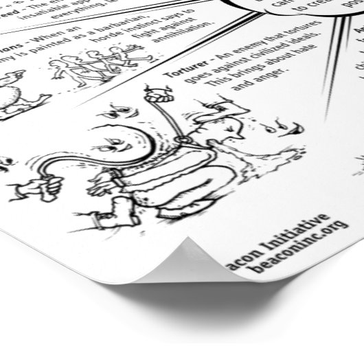 Poster Protégez-vous... Décodez PROPAGANDE ! (Coin)