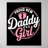 Poster Proud New Daddy It's A To Be 1st Time Father (Devant)