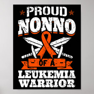 Poster Proud Nonno Of A Leukemia Warrior Grandpa Aware