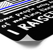 Poster Proud State Trooper Mom Mother Thin Blue Line Amer (Coin)