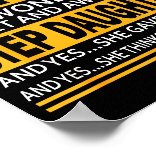 Poster Proud Step Dad Father Day Gift For Stepdad From St (Coin)