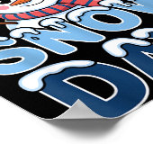 Poster Proud Suprter Snow Days Snowman Winter Break Lover (Coin)