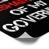 Poster Proud To Be Filino Ashamed Of My Government Funny (Coin)