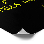 Poster Proverbe Chinois - Dragon, Lune, Fleur (Coin)