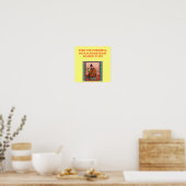 Poster proverbe chinois sage (Cuisine)