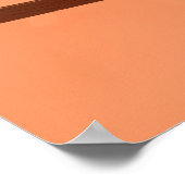 Poster Proverbe chinois - Un oiseau chante (Coin)