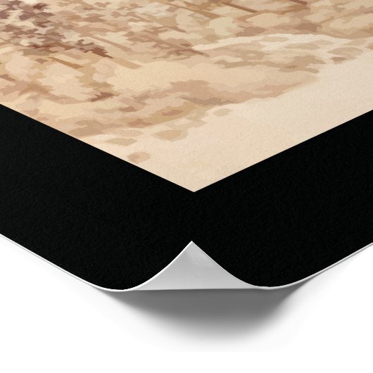 Poster Proverbe chinois vous le ferez (Coin)