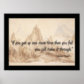 Poster Proverbe chinois vous le ferez (Devant)