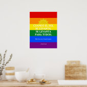 Poster Proverbe cubain (Cuisine)