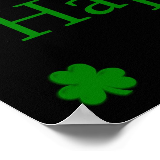 Poster Proverbe irlandais 3 - Imprimer (Coin)