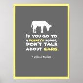 Poster Proverbe jamaïcain (Devant)