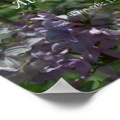 Poster proverbes17-17 ~ Lilacs (Coin)