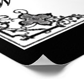 Poster Proverbes 25:17 Bienvenue Imprimer (Coin)