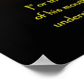 Poster Proverbes 2 : 6 (Coin)